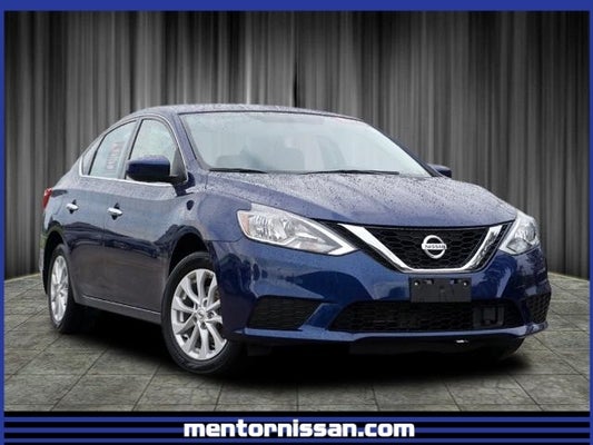 18 Nissan Sentra Sv Deep Blue Pearl Charcoal 4 Cyl 1 80 L Cvt With Xtronic Fwd