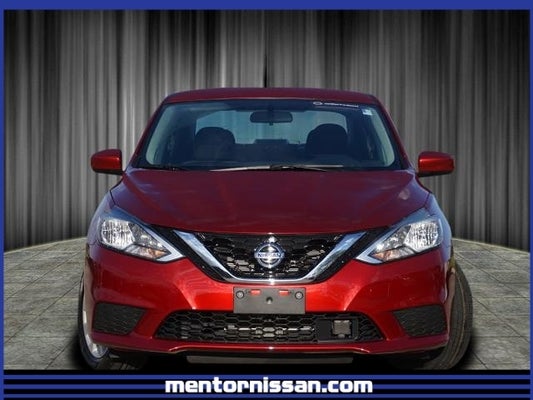 19 Nissan Sentra Sv Fwd Scarlet Ember Tintcoat Charcoal 4 Cyl 1 80 L Cvt With Xtronic Fwd
